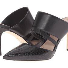 Via Spiga Coralia Black/Black Shiny Land Snake/Nappa