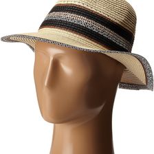 Steve Madden Panama Hat Neutral