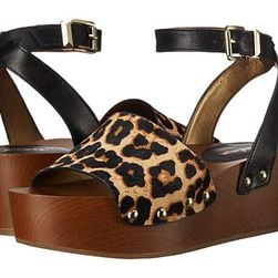 Incaltaminte Femei Sam Edelman Brynn NudeBlack Sahara Leopard Brahma HairVaquero Saddle Leather