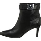 Incaltaminte Femei Rockport Total Motion 75mm Buckle Zip Bootie Black Smooth Leather