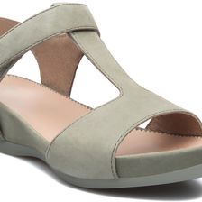 Camper Micro T-Strap Wedge Sandal Grey