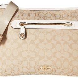 COACH Whls Signature Taylor Crossbody LI/Light Khaki/Chalk