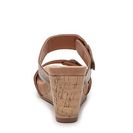 Incaltaminte Femei CL By Laundry Team Player Wedge Sandal Gold Metallic