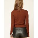 Bijuterii Femei Forever21 Contemporary Mock Neck Sweater Rust