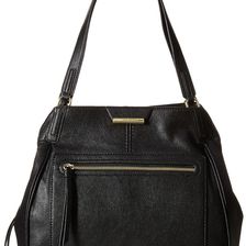 Nine West Just Zip It Large Shoulder Bag Black