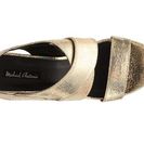 Incaltaminte Femei Michael Antonio Gerey Wedge Sandal Gold