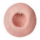 Accesorii Femei BCBGeneration Feather Chain Floppy Hat Whisper Pink