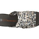 Incaltaminte Femei Bernie Mev Kent Printed Wedge Sandal BeigeNavyWhite