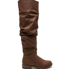 Incaltaminte Femei CheapChic Ground Level Faux Nubuck Boots Chestnut