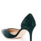 Incaltaminte Femei Cole Haan Highline Snake Embossed Cap Toe Pump DARK SPRUC