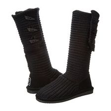 Incaltaminte Femei Bearpaw Knit Tall Black II