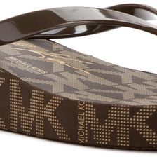 Michael Kors Bedford Flip Flop Brown