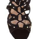 Incaltaminte Femei CheapChic Eyes On The Prize Faux Suede Heels Black