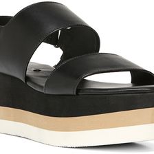 Via Spiga Neza Black Baby Dull Leather