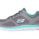 Incaltaminte Femei SKECHERS Flex Appeal-Stiches GrayPink