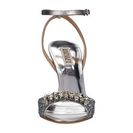 Incaltaminte Femei Badgley Mischka Amanda II Silver Glitter FabricMetallic