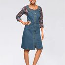 Rochie-sarafan din blug 