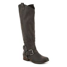 Incaltaminte Femei Crown Vintage Buckles Riding Boot Grey