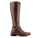 Incaltaminte Femei Coconuts By Matisse Britain Wide Calf Riding Boot Distressed Cognac
