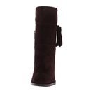 Incaltaminte Femei Marc Fisher LTD Mara Dark Brown Silk Velour