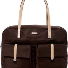 Tumi Cortina Nylon Boarding Tote DARK BROWN