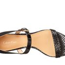 Incaltaminte Femei Calvin Klein Luigina Black Laquered SnakePatent