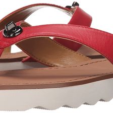 COACH Shelly True Red Semi Matte Calf