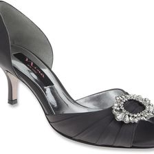 Nina Crystah Steel Satin