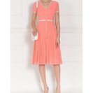 Incaltaminte Femei Nissa Rochie de zi RZ7635 Corai