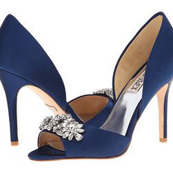 Incaltaminte Femei Badgley Mischka Giana Navy Satin