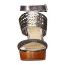 Incaltaminte Femei LAUREN Ralph Lauren Georgina New Silver Metallic Kidskin
