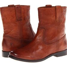 Incaltaminte Femei Frye Anna Shortie Cognac Antique Soft Vintage