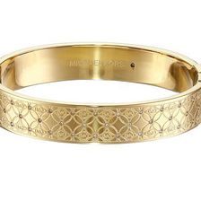 Bijuterii Femei Michael Kors Etched Hinged Bangle Bracelet Gold