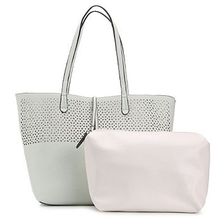 Accesorii Femei Kelly Katie Kelly Katie Perforated Alia Tote Mint Green