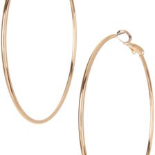 14th & Union Large Basic Hoop Earrings GOLD