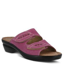 Incaltaminte Femei Flexus by Spring Step Aterie Wedge Sandal Fuchsia