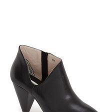 Incaltaminte Femei Matt Bernson Jagguar Ankle Suede Bootie BLACK LEATHER