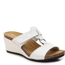 Incaltaminte Femei Patrizia by Spring Step Tamsin Wedge Sandal White