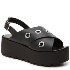 Incaltaminte Femei Charles by Charles David Jekyll Wedge Sandal Black