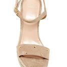Incaltaminte Femei Andre Assous Brasilia Wedge Sandal TAUPE-STUDS