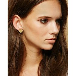 Bijuterii Femei Forever21 Made Pembe Sita Stud Earrings Gold