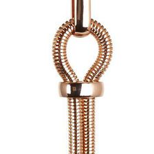 Vince Camuto Coil Chain Y-Drop Necklace ROSEG