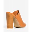 Incaltaminte Femei CheapChic Embark-45s Midnight Allure Mule Heel Cognac