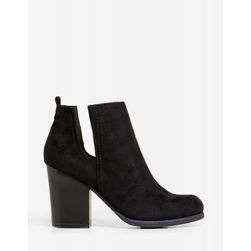 Incaltaminte Femei CheapChic Cool Your Jets Bootie Black