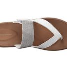 Incaltaminte Femei Rockport Weekend Casuals Keona Gore Thong White Smooth