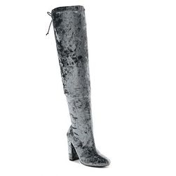 Incaltaminte Femei Penny Loves Kenny Riley Over The Knee Boot Grey
