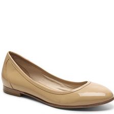 Incaltaminte Femei Via Spiga Demetria Patent Ballet Flat Nude