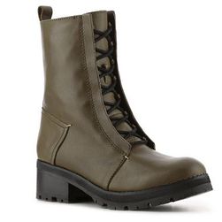 Incaltaminte Femei Kelsi Dagger Brooklyn Hoyt Combat Boot Olive Green