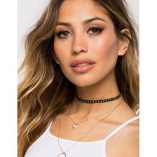 Bijuterii Femei CheapChic Oh Arrow Shooter Layered Choker Met Gold