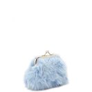 Accesorii Femei Forever21 Faux Fur Coin Purse Light blue
